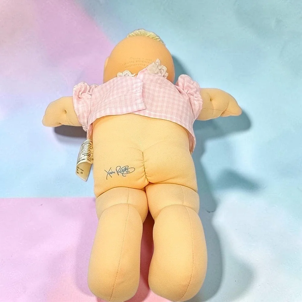 VTG 1985 Cabbage Patch Kids Preemie Doll Frank Emery Coleco Boy Green Eyes 16